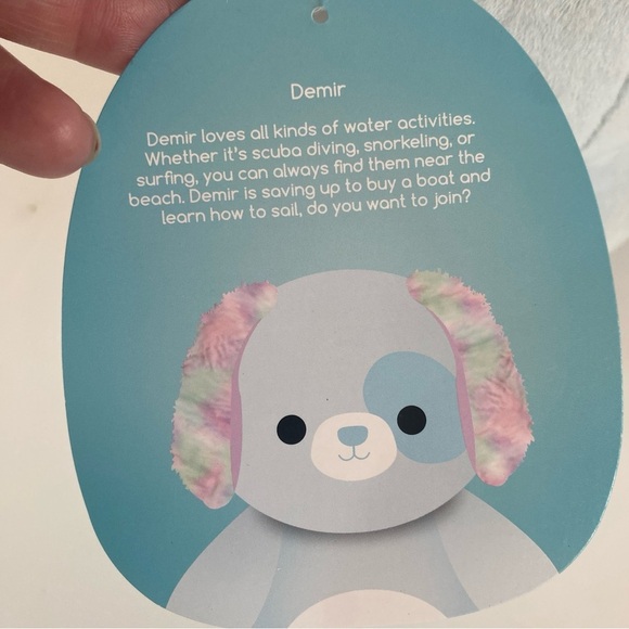 ✨NWT 7” Demir the Squeeze Mallow Squishmallows - Picture 6 of 15
